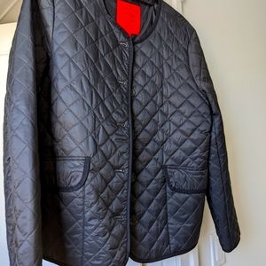 JCREW black Signature puffer lightweight jacket